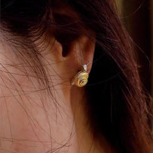 Load image into Gallery viewer, Snail Earrings
