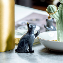 Load image into Gallery viewer, Brass Cat Incense burner