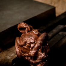 Load image into Gallery viewer, Skull with Vipers (Copper)