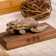 Load image into Gallery viewer, The Dragon Fish Statue