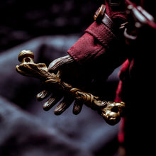 Load image into Gallery viewer, Carved Brass Thighbone