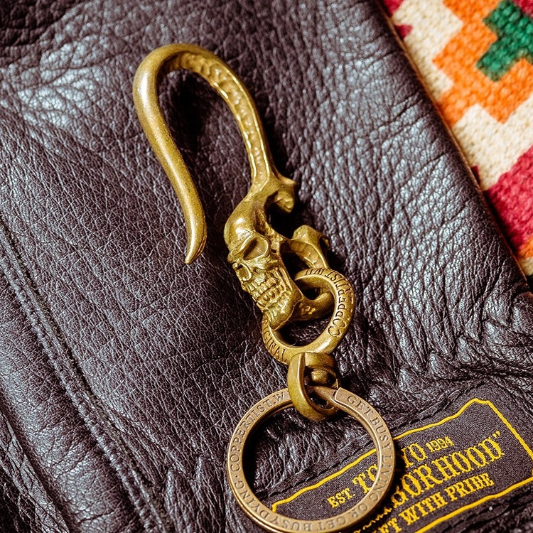 Skull hook – Coppertist