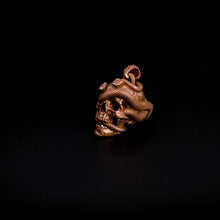 Load image into Gallery viewer, Skull with Vipers (Copper)