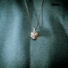 Load image into Gallery viewer, Skull with Vipers (Polished Silver)