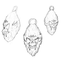 Load image into Gallery viewer, Monkey King With Silver Inlay