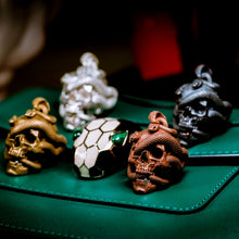 Load image into Gallery viewer, Skull with Vipers (Copper)