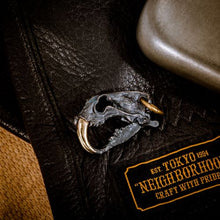 Load image into Gallery viewer, Silver Tiger skull