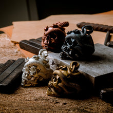 Load image into Gallery viewer, Skull with Vipers (Copper)