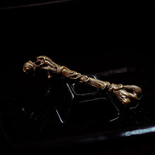 Load image into Gallery viewer, Carved Brass Thighbone