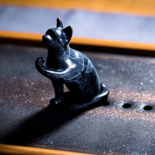 Load image into Gallery viewer, Brass Cat Incense burner