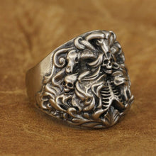 Load image into Gallery viewer, Dark Banshee Ring (Cupronickel)