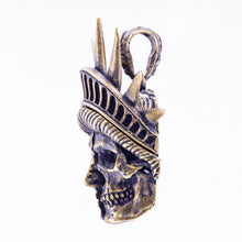 Load image into Gallery viewer, Libertas Half Skull (Brass)