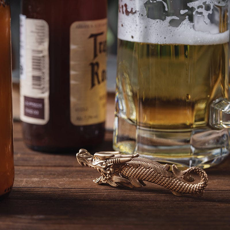 Unique Brass Snake Beer Bottle Opener