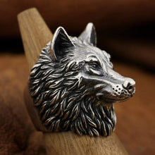 Load image into Gallery viewer, Wolf Ring (925 Silver)