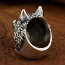 Load image into Gallery viewer, Wolf Ring (925 Silver)