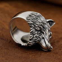 Load image into Gallery viewer, Wolf Ring (925 Silver)