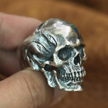 Load image into Gallery viewer, Skull Ring (925 Silver)