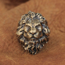 Load image into Gallery viewer, Lion Ring (Brass)