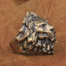 Load image into Gallery viewer, Lion Ring (Brass)