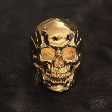 Load image into Gallery viewer, Skull Ring (Gold)