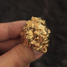 Load image into Gallery viewer, Lion Ring (Gold)