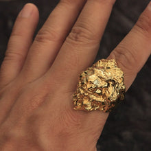 Load image into Gallery viewer, Lion Ring (Gold)