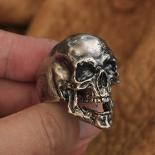Load image into Gallery viewer, Vampire Skull Ring (Cupronickel)
