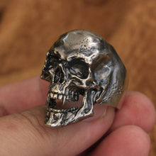 Load image into Gallery viewer, Vampire Skull Ring (Cupronickel)