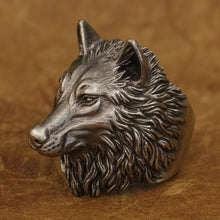 Load image into Gallery viewer, Wolf Ring (Cupronickel)