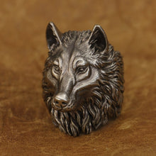 Load image into Gallery viewer, Wolf Ring (Cupronickel)