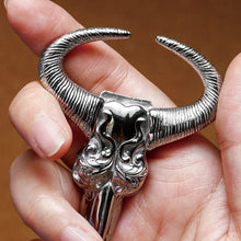 Load image into Gallery viewer, Bull Skull Bottle Opener