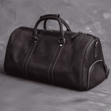 Load image into Gallery viewer, Leather duffle bag