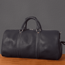 Load image into Gallery viewer, Leather duffle bag