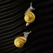 Load image into Gallery viewer, Snail Earrings