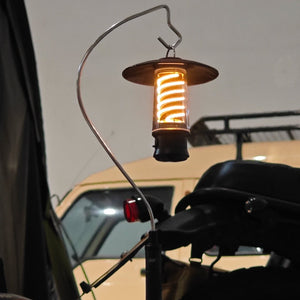 Camping light stand