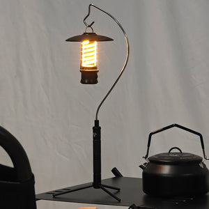 Camping light stand