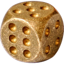 Load image into Gallery viewer, Brass Dice