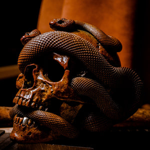 Skull with Vipers Big