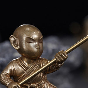 Shaolin Monk Incense Burner