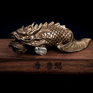 The Dragon Fish Statue