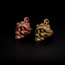 Load image into Gallery viewer, Skull with Vipers (Copper)