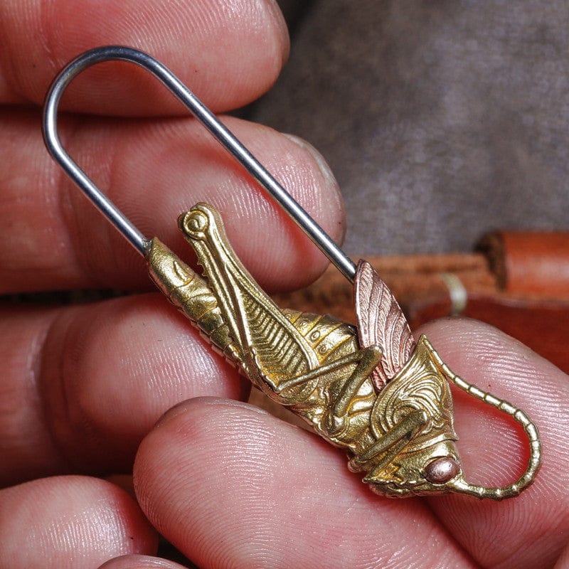 Grasshopper Pin – Coppertist