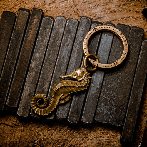 COPPERTIST.WU Flower Keychain & Key Ring