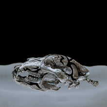 Load image into Gallery viewer, Silver Bear Skull