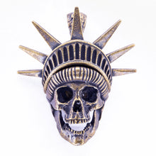 Load image into Gallery viewer, Libertas Skull (Brass)
