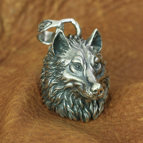 Wolf Pendant (925 Silver)