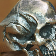 Load image into Gallery viewer, Skull Ring (925 Silver)