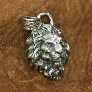 Lion Pendant (Silver)