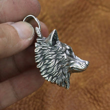 Load image into Gallery viewer, Wolf Pendant (925 Silver)