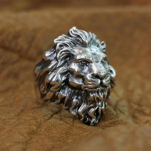 Lion Ring (925 Silver)